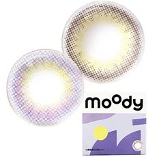 moody 小情绪月抛2片彩色隐形眼镜
